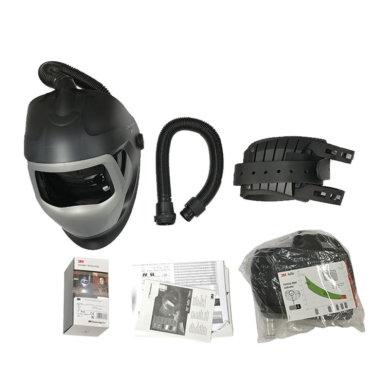 3M9100腰帶式電動送風(fēng)電焊面罩圖1