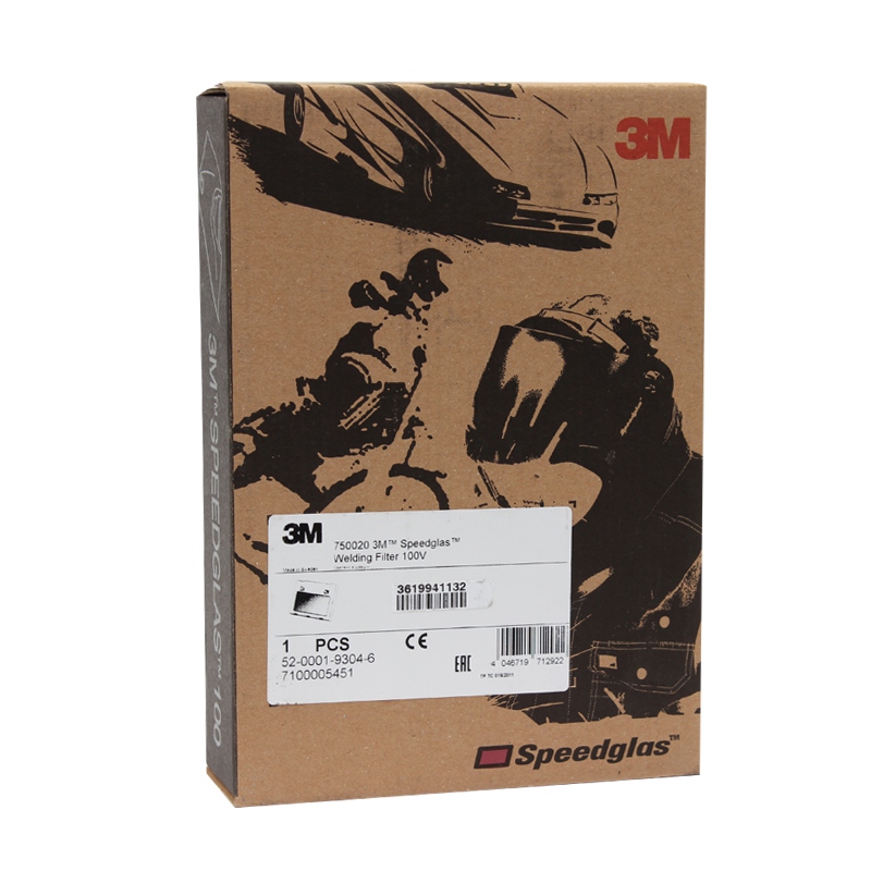 3M100V電焊面罩自動(dòng)變光屏包裝圖