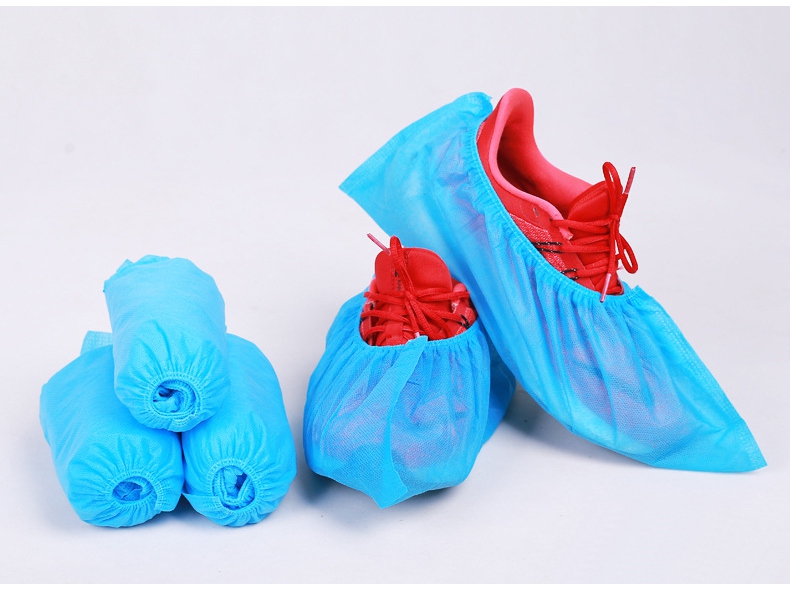 DH5100一次性無(wú)紡布鞋套藍(lán)色款圖片