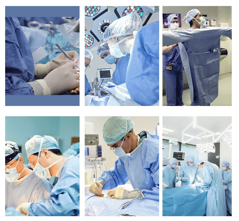 一次性膠條型醫(yī)用隔離衣使用領域