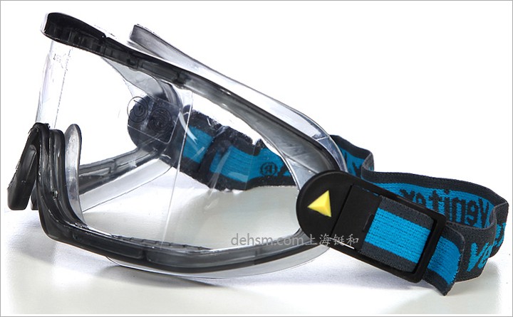 代爾塔101104 防化防霧護(hù)目鏡圖片-側(cè)面