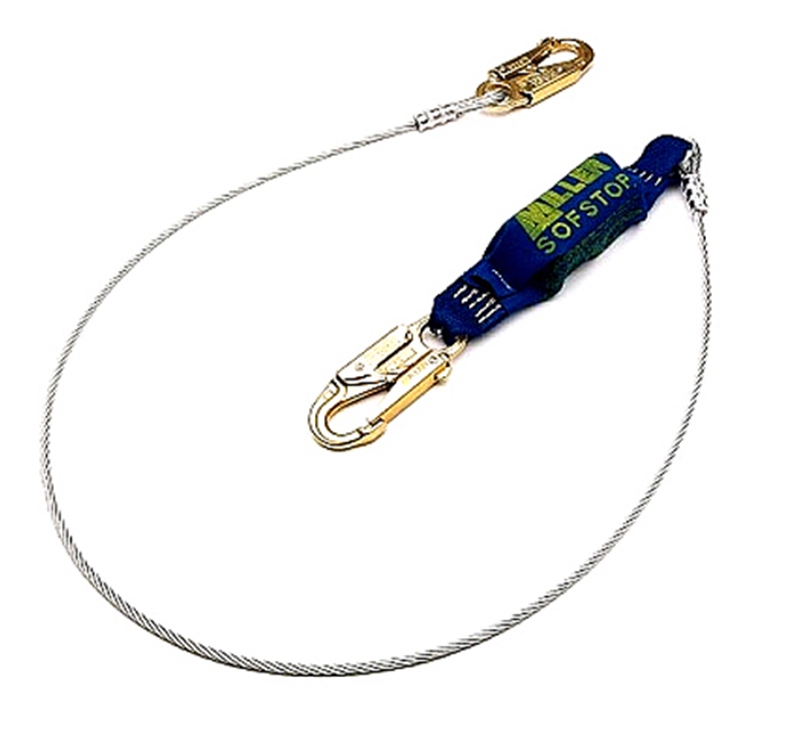 霍尼韋爾907K/6FTBL焊接工鋼纜減震繩圖1