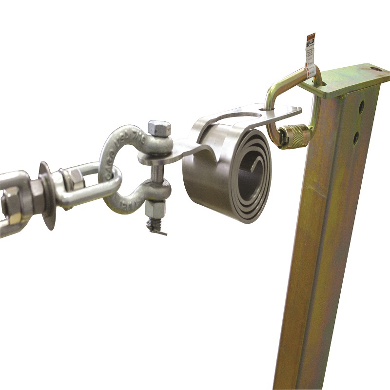 霍尼韋爾SGS18/180FT 55m鋼纜式工字鋼臨時(shí)生命線系統(tǒng)圖2