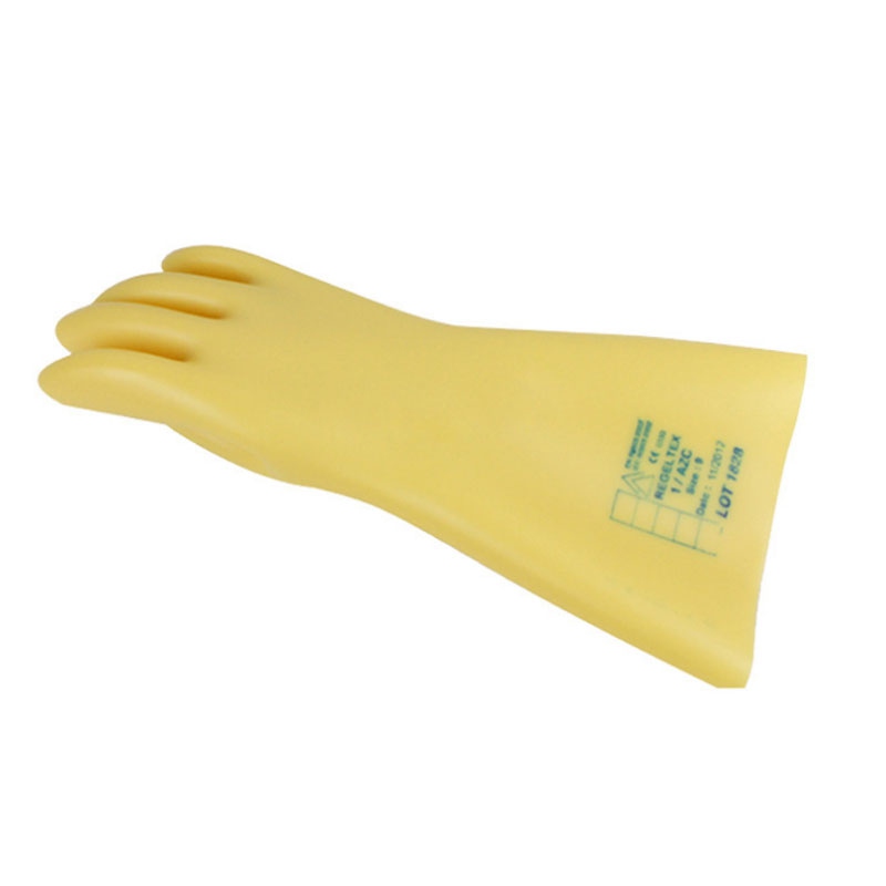 代爾塔207005天然乳膠絕緣手套圖1