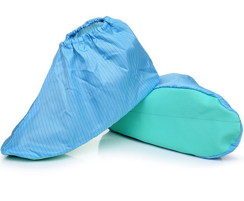 防滑PVC底無塵防靜電鞋套圖片1