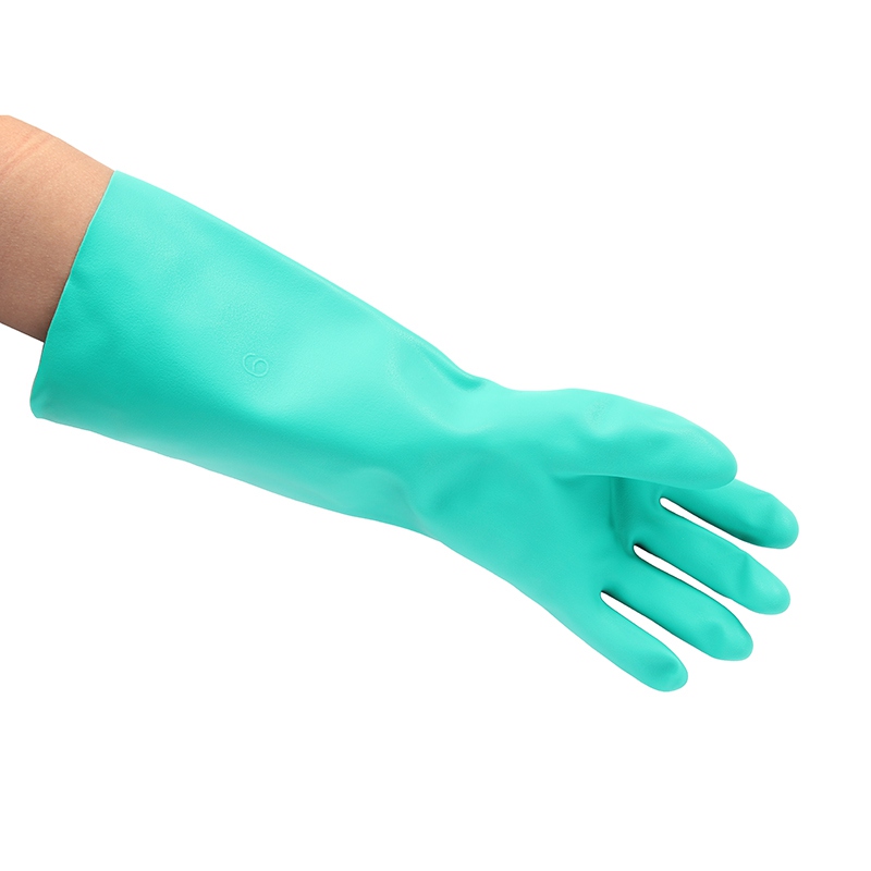 安思爾37-165丁腈橡膠防化手套圖2