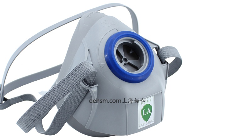 3M7702半面罩防毒面具圖片-側(cè)面