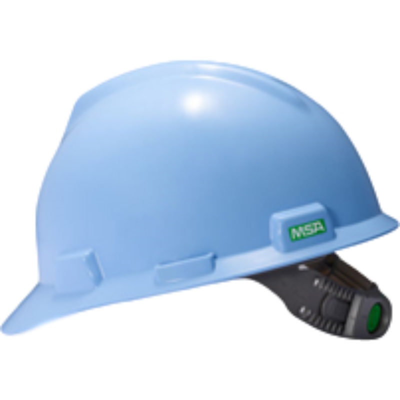 梅思安10146511湖藍(lán)色ABS標(biāo)準(zhǔn)型安全帽圖1