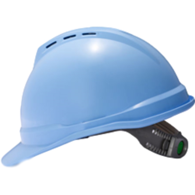 梅思安10146616湖藍(lán)色豪華PE安全帽圖3