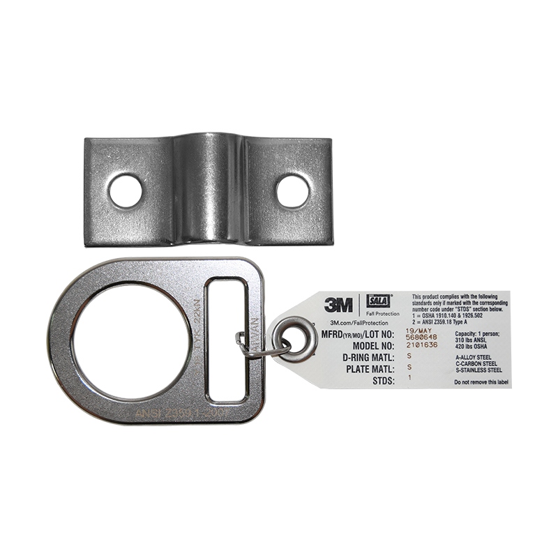 3M凱比特2101636不銹鋼D型環(huán)錨點圖4