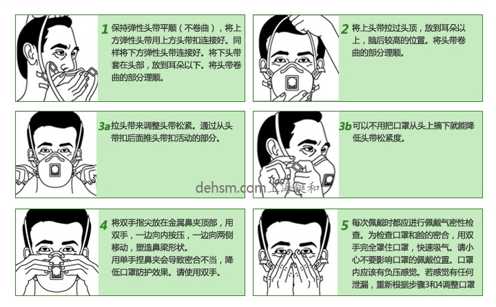 3M8233N100口罩正確佩戴方法