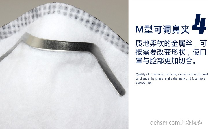 3M8577口罩配M型可調(diào)鼻夾